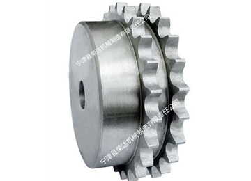 不銹鋼雙排鏈條鏈輪 Stainless steel double-row chain sprocket